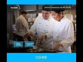 Complete On-Line ServSafe Food Manager Certification Course and Exam